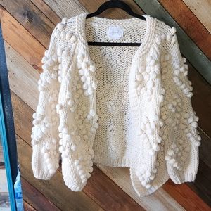 Chicwish puff stitch cardigan